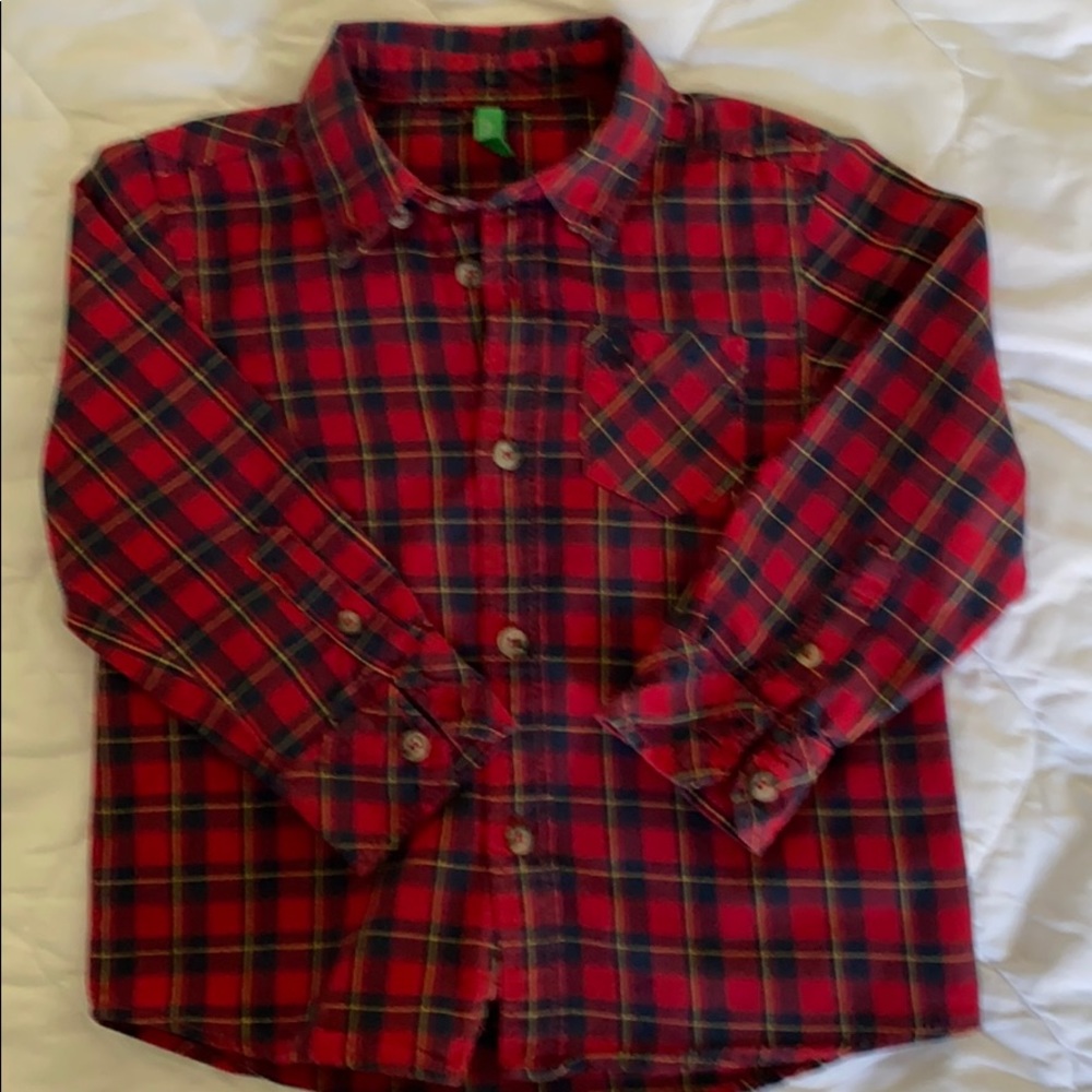 Boys checkered shirt